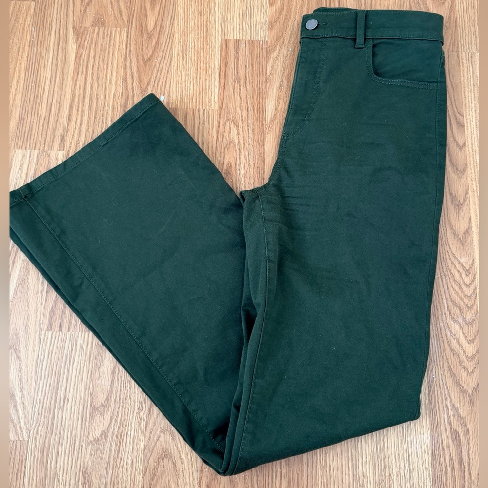 Ann Taylor Weekend Olive Trousers
